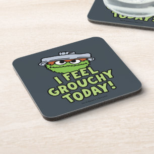 Posavasos Oscar el Grouch   Hoy Me Siento Grouchy.