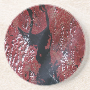 Posavasos Oslofjorden, Noruega Revestimiento de arenisca