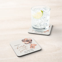 Oso Bebé, Globos Marrones, Primer Cumpleaños