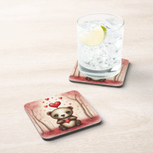 Posavasos Oso de amor 1