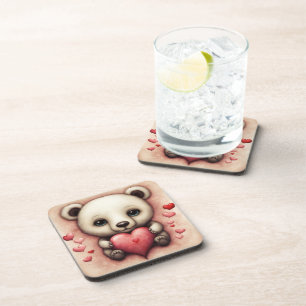 Posavasos Oso de amor 2