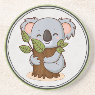 Posavasos Oso de koala arbolando