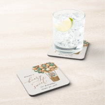 Oso lindo, globos verdes, primer cumpleaños