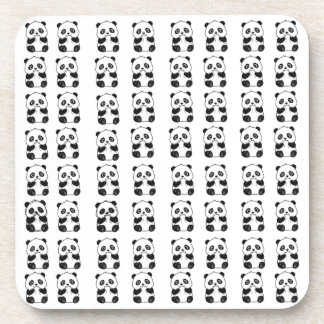 Posavasos Oso Panda Adorable Mordiendo