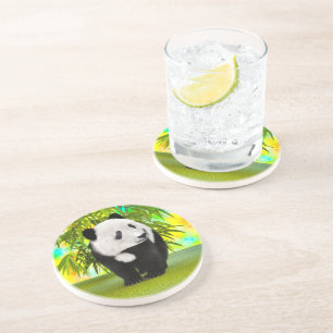 Posavasos Oso Panda Lindo Kawaii Regalo Perfecto para Amante