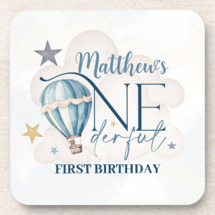 Posavasos Oso personalizado en una plataforma compacta