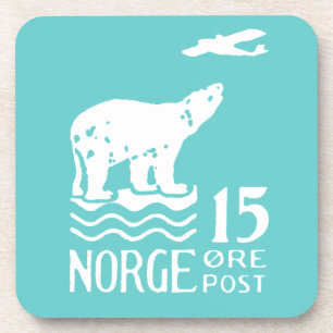 Posavasos Oso Polar Noruego De 1925