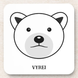 Posavasos Oso polar Personalizado lindo