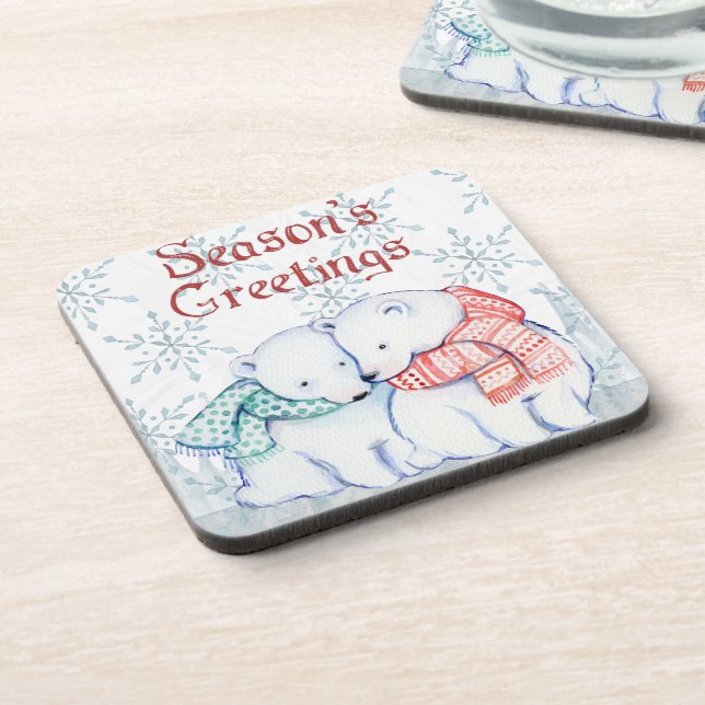 Posavasos Osos polares (Lado Izquierdo)