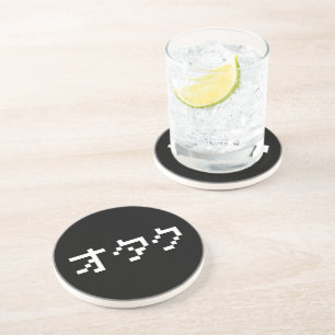 Posavasos OTAKU Katakana japonesa de 8 bits