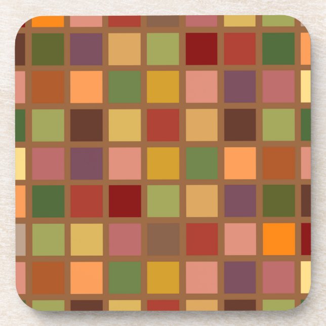 Posavasos Otoño cuadrado (Frente)