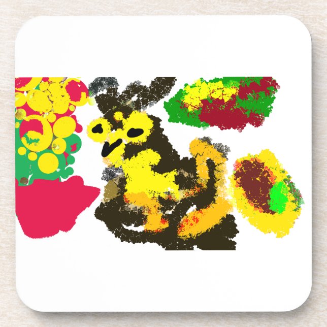 Posavasos Otoño de búho (Frente)