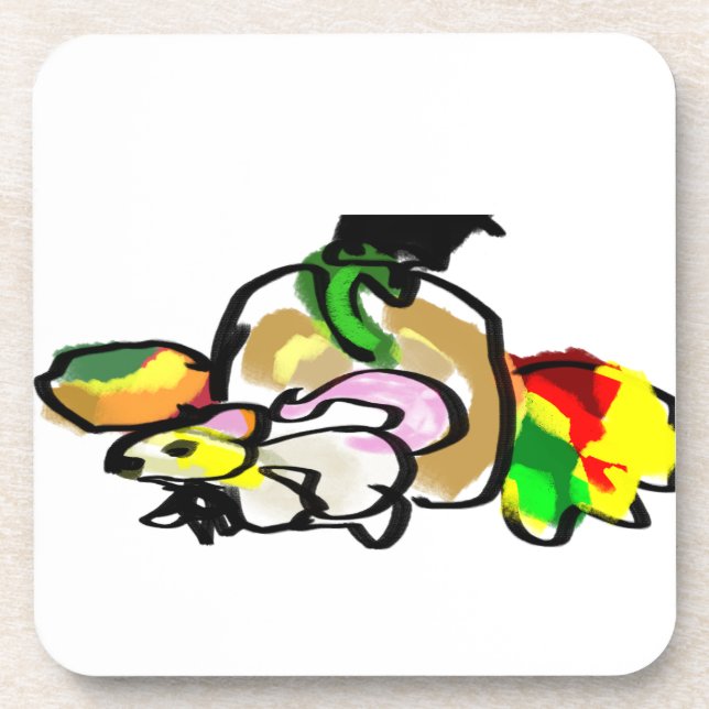 Posavasos Otoño del ratón (Frente)