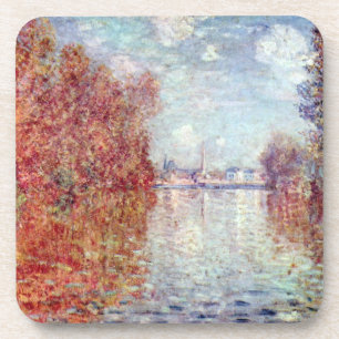 Posavasos Otoño en Argenteuil por Claude Monet