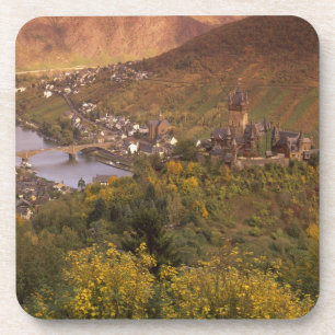 Posavasos Otoño en Cochem, Renania Palatinado, Alemania