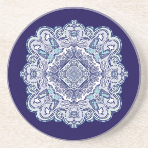 Posavasos Otro diseño inspirado en la china azul Tile cerámi