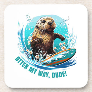 Posavasos Otter 841 Surfing Otter Ella Roba Surfboards Otte