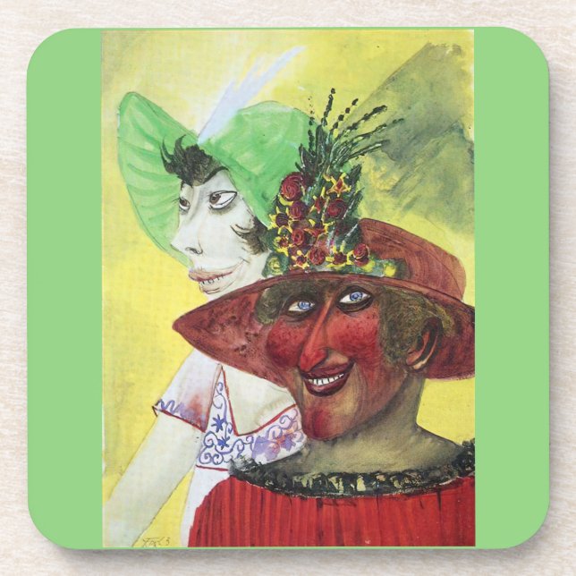 Posavasos Otto Dix, prostitutas (Frente)
