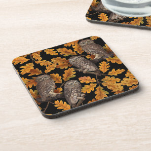Posavasos Ovejas de otoño en negro