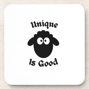 Posavasos ovejas negras: Únicas son buenas