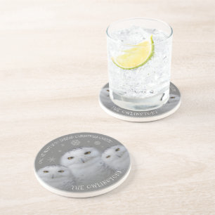 Posavasos Owl Queremos Navidades Esparcidos Que Alegren A La