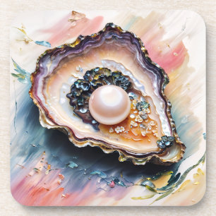 Posavasos Oyster con Pearl Bella Artes