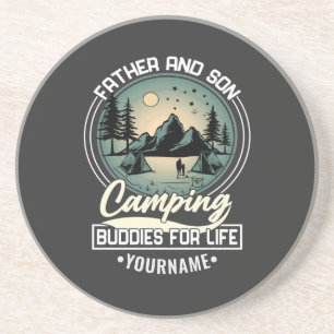 Posavasos Padre E Hijo Camping Budders Para La Vida