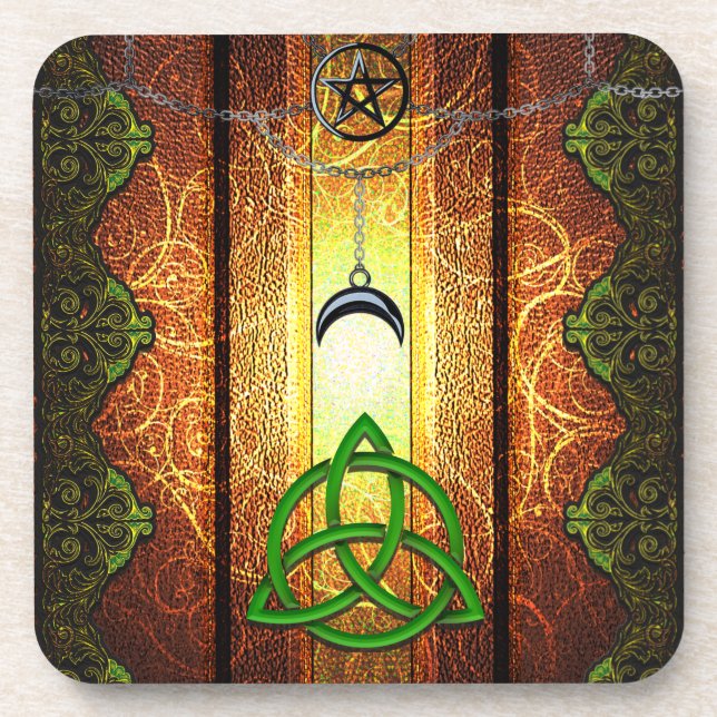 Posavasos Pagan Tome Dark Magic Spells Wiccan & Witchcraft 1 (Frente)