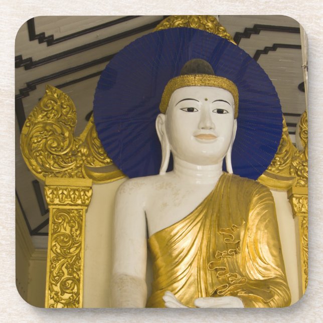 Posavasos Pagoda de Shwedagon (Paya), gran sitio del templo  (Frente)