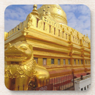 Posavasos Pagoda Shwezigon en Bagan, Bagan (Pagan),