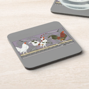 Posavasos Painter de aves de corral