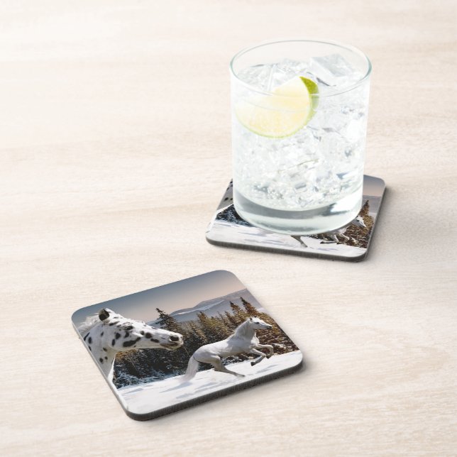 Posavasos País de las maravillas del invierno (Lado Derecho)