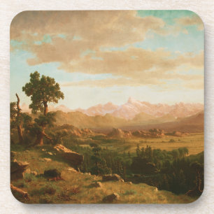 Posavasos País del río del viento - Albert Bierstadt