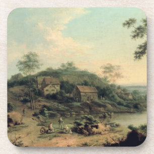 Posavasos Paisaje, 1758