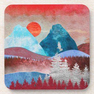 Posavasos Paisaje Águila de Plata