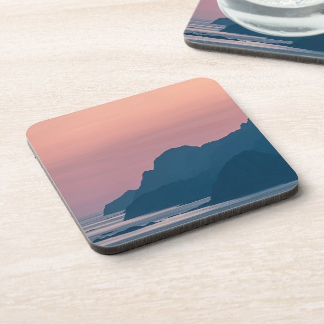 Posavasos Paisaje de Noruega Lofoten (Lado Izquierdo)