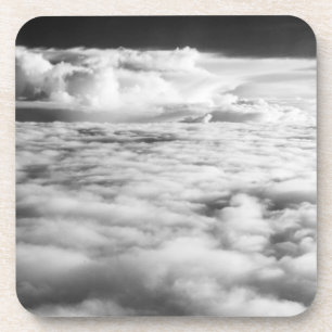 Posavasos Paisaje de nubes inquietante al amanecer. 2