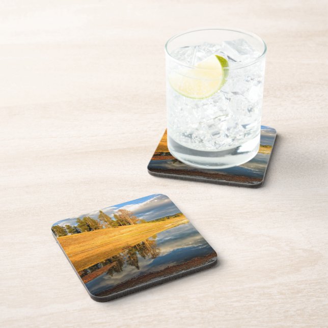 Posavasos Paisaje de Yellowstone (Lado Derecho)