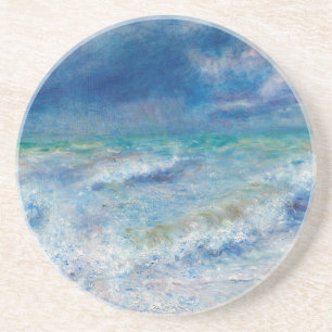 Posavasos Paisaje marino de Pierre-Auguste Renoir Arte fino