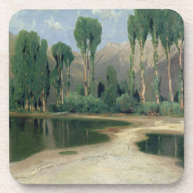 Posavasos Paisaje suizo (Frente)