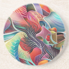 Posavasos Paisaje surrealista