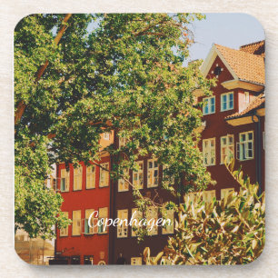 Posavasos Paisaje urbano de Copenhague - Dinamarca
