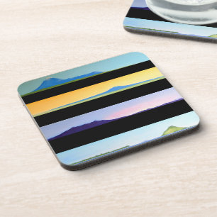 POSAVASOS PAISAJES DE LA ISLA NORTE DE NUEVA ZELANDA