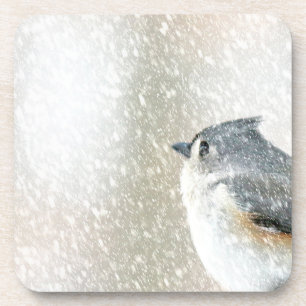 Posavasos Pájaro de la nieve