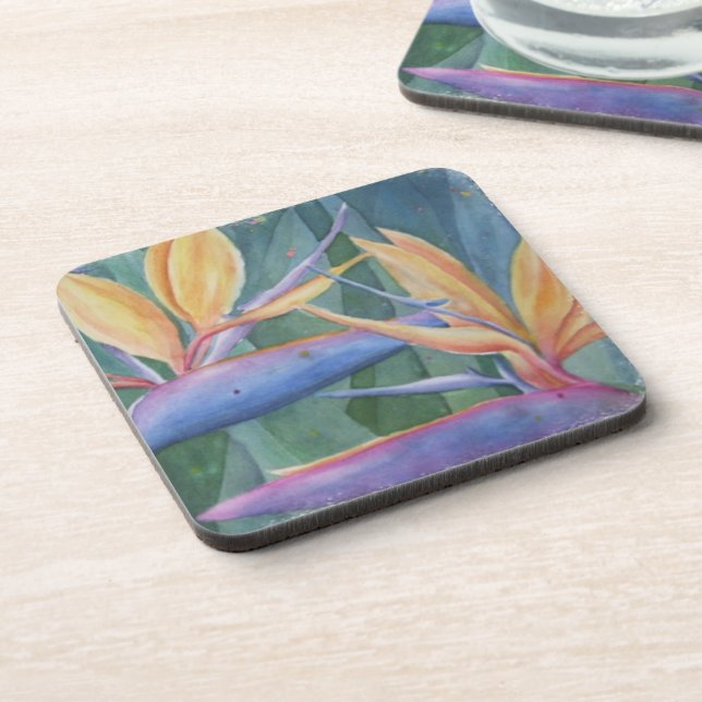 POSAVASOS PÁJARO DE LAS COSTAS PARAÍSAS (Lado Izquierdo)