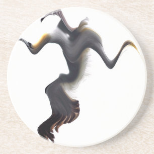 Posavasos Pájaro marino abstracto