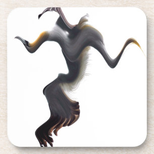 Posavasos Pájaro marino abstracto