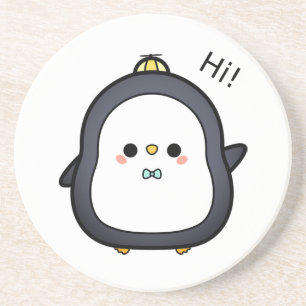 Posavasos Pájaro, personaje, pingüino