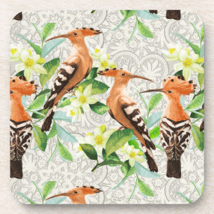 Posavasos Pájaros exóticos en cordón