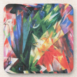 Posavasos Pájaros (Vogel) por Franz Marc, Arte Cubista Vinta